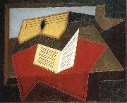 Juan Gris The guitar and Score oil painting
